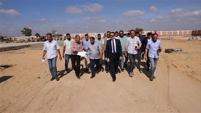 خلال جولته بالسادات.. محافظ المنوفية يتفقد مشروع محطة معالجة صرف صحى كفر داود- الخطاطبة