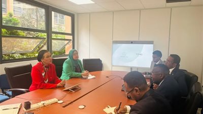 وزيرة البيئة تواصل لقاءاتها الثنائية خلال مؤتمر AMCEN بنيروبي 