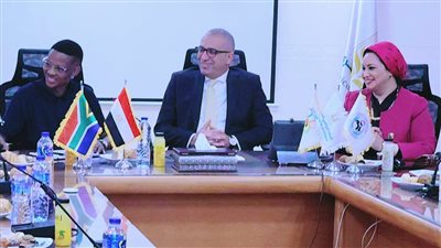 البنك الزراعي يستقبل وفدًا من اتحاد نقابات جنوب إفريقيا لتعزيز سبل التعاون