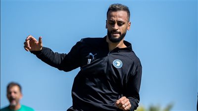 مروان حمدي ينتظم في تدريبات بيراميدز بعد تأكد سلامته 