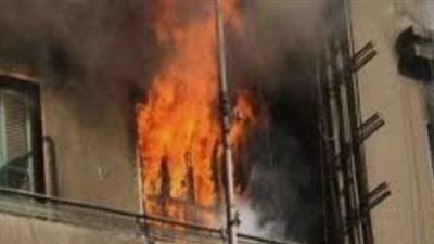 تفاصيل السيطرة على حريق نشب داخل شقة سكنية بإمبابة 