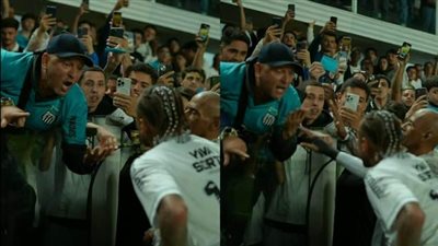 نيمار يدخل فى صدام مع جماهير سانتوس بعد السقوط أمام إنتر ناشيونال