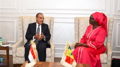 تفاصيل لقاء وزير الخارجية والهجرة مع وزيرة التكامل الإفريقي والشئون الخارجية السنغالية