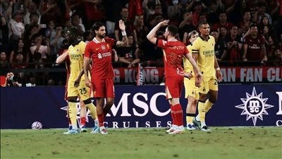 ميلان الإيطالي يكتسح ليفربول فى حضور صلاح 