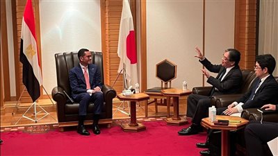  وزير الاستثمار يستعرض آفاق التعاون مع صندوق الاستثمار الياباني بمشروعات البنية التحتية