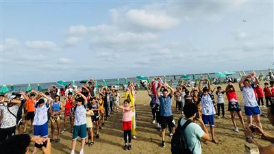 من رأس البر.. دمياط تشارك في فعاليات يوم الرياضية المصرية 