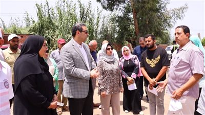 محافظ دمياط يتفقد مشروع توسعات محطة معالجة كفر سليمان والمنازلة