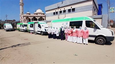 1586 مواطن استفادوا من القافلة الطبية المجانية بقرية المستعمرة الشرقية ببلقاس 