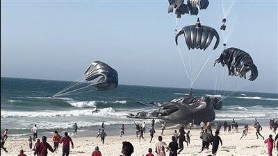 الأردن: تنفيذ 7 إنزالات جوية في غزة بمشاركة دولية