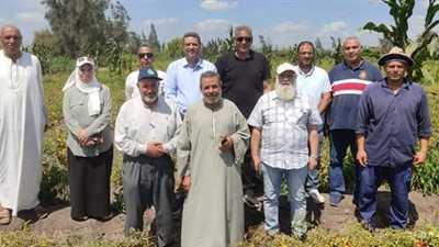 في يوم حقلي بالبحيرة.. 