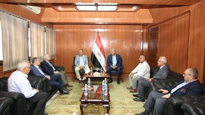 وزير قطاع الأعمال العام يلتقي محافظ الغربية وأعضاء مجلس النواب.. تفاصيل