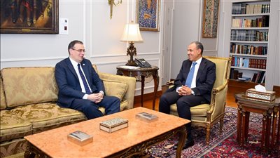  وزير الخارجية يبحث مع رئيس «التنظيم والإدارة» التعاون بمجالي التدريب والإصلاح الإداري