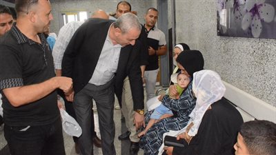 جولة مفاجئة لمحافظ الغربية بمستشفى طنطا العام الجديد