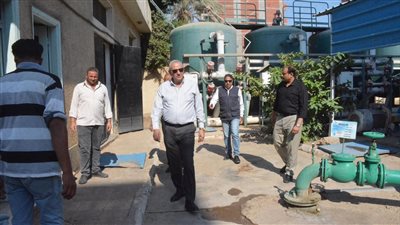 جولة موسعة لمحافظ الغربية بقرية 