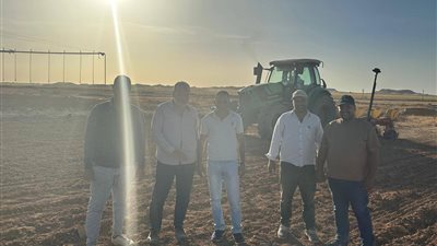 رئيس تحسين الأراضي يتفقد محطة توشكى تنفيذًا لتوجيهات وزير الزراعة 