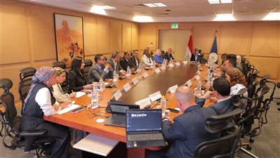 يمني البحار تلتقي مع لجنة الثقافة والسياحة والآثار والإعلام بنموذج مُحاكاة مجلس الشيوخ المصري 