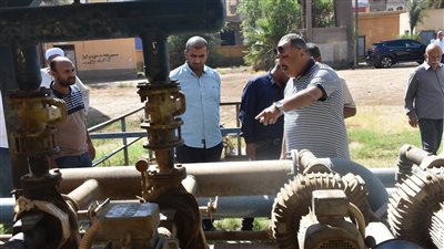 رئيس «مياه الأقصر» يتفقد سير الأعمال بمرشح الأقالتة بالبر الغربي (صور)