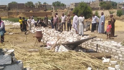 بالصور.. تنفيذ حملة موسعة لازالة واسترداد أراضي أملاك الدولة بالأقصر