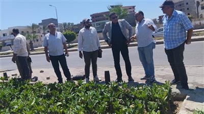بدء خطة تطوير شاملة في شوارع دمياط الجديدة 