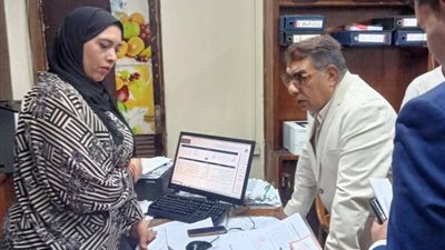 محافظ الدقهلية يتفقد إدارة منظومة استرداد أراضي الدولة
