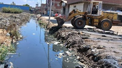 الوحدات المحلية بدمياط تواصل جهودها لرفع المخلفات ومكافحة الحشرات والبعوض والمصارف