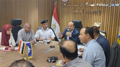 السكرتير العام المساعد بدمياط يرأس الاجتماع التنسيقى لمشروع صقر 153