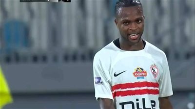 المران الأخير يحسم موقف شيكوبانزا من قائمة مباراة الجونة