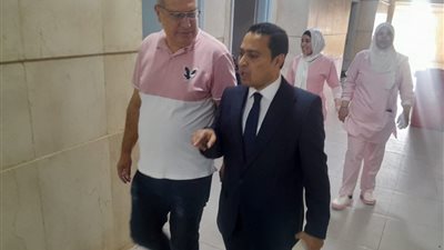 وكيل وزارة الصحة بدمياط يتفقد مستشفى دمياط العام