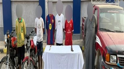 الأمن يضبط موكب زفاف مسلح عطّل المرور في بني سويف