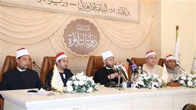 وزير الأوقاف يتفقد لجان التصفيات بمسابقة «دولة التلاوة» من مسجد عمرو بن العاص