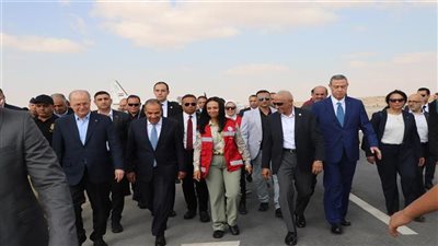 وزير الخارجية المصري ورئيس الوزراء الفلسطيني يصلان إلى مطار العريش