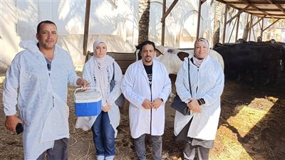 استمرار الحملة القومية للتحصين ضد الحمى القلاعية في دمياط