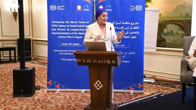 رئيسة القومي للطفولة: نجدد التزامنا بخطة مصر الوطنية لمكافحة عمل الأطفال