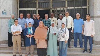 رئيس البحوث الزراعية يستقبل مدير مركز البحوث البستانية بالسودان لبحث التعاون المشترك 