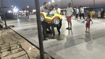 حملة مكبرة لرفع الإشغالات وإعادة الانضباط للشارع بمدينة رأس البر