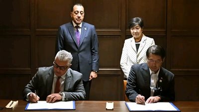 رئيس الوزراء يشهد توقيع مذكرة تفاهم للتعاون بين «اقتصادية قناة السويس» وحكومة طوكيو 