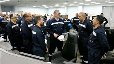 وزير البترول يتفقد مصفاة تكرير ميدور لمتابعة أعمال التطوير والتحديث والتوسعات الجديدة