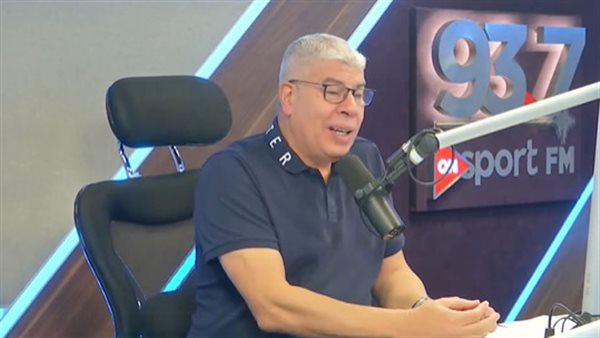 الإعلامى الرياضى أحمد شوبير فى الإذاعة