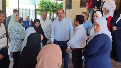 تفاصيل الجولة التفقدية لنائب وزير الصحة بمستشفيات دمياط