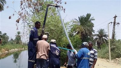 حل مشكلة ضعف وعدم وصول مياه الشرب لـ3 قرى فى إدفو