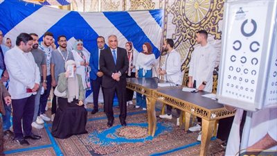 جولة لرئيس جامعة طنطا بالإدارة الطبية لمتابعة إجراءات الكشف الطبي للطلاب الجدد