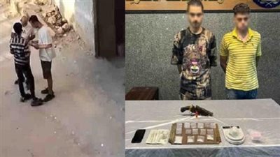 «فيديو» يقود الداخلية لضبط مروجي الكيف «أون لاين» في المطرية بالقاهرة