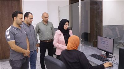 نائب محافظ دمياط تتفقد المركز التكنولوجي وخدمة المواطنين بالديوان العام