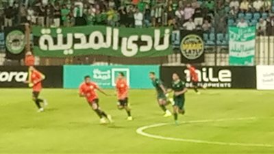 الحظ يقف حائلا ويحرم الاتحاد من الفوز علي البنك الاهلي ‏