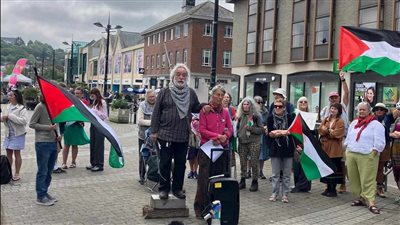 مظاهرات للتضامن مع فلسطين في عشرات المدن اليونانية 