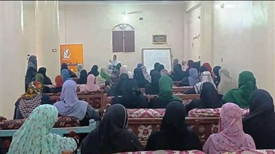 المجلس القومي للمرأة بأسوان ينظم 38 جلسة دوار لتوعية 1900 سيدة بكوم أمبو