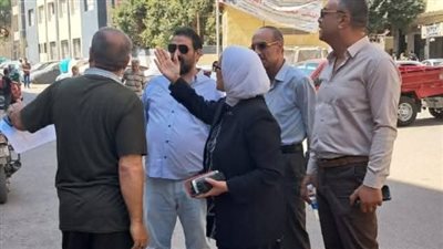  مدير تعليم القاهرة تتفقد مدارس بالقاهرة: تتفقد عدد من المدارس والمواقع الإنشائية«بالمرج التعليمية»