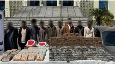 حملات أمنية مكبرة بقسم شرطة حلوان والمعصرة و15 مايو والتبين تسفر عن ضبط 17 تاجر مخدرات