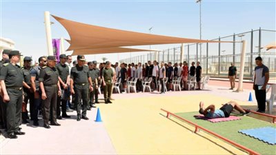 وزير الدفاع يتابع ميدانيا اختبارات القبول بالأكاديمية العسكرية المصرية والكليات العسكرية 