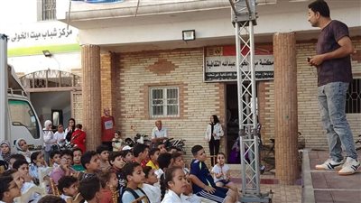 عروض فنية ومحاضرات توعوية وأنشطة ثقافية ضمن فاعليات قافلة ميت الخولي